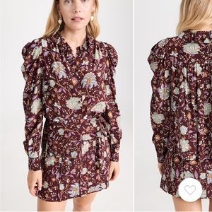 Ulla Johnson Dara Blouse in Heliotrope